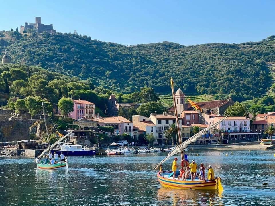 Charme A 20 M De La Plage Centre Village Коллиур Экстерьер фото