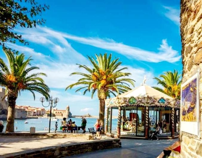 Charme A 20 M De La Plage Centre Village Коллиур Экстерьер фото