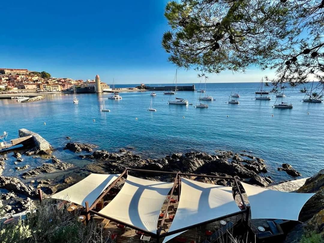 Charme A 20 M De La Plage Centre Village Коллиур Экстерьер фото